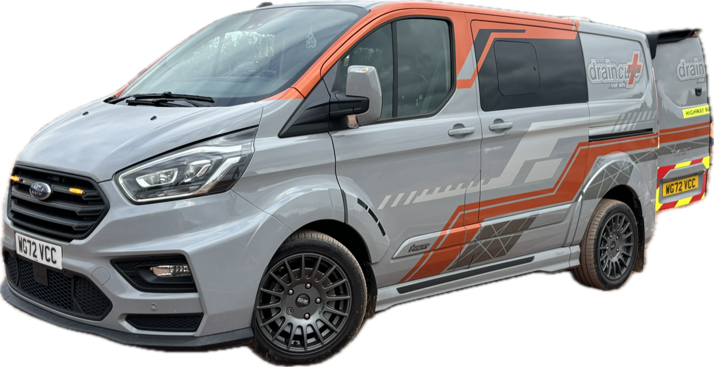 Draincure & Son CCTV mainline survey van